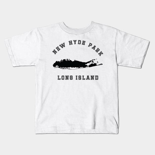 New Hyde Park Long Island (Light Colors) Kids T-Shirt by Proud Town Tees